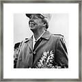 Fdr Presidency. Eleanor Roosevelt Framed Print