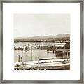 F.  E. Booth Cannery And Fishermans Wharf Looking East From The Lower Presidio Framed Print