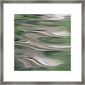 Water Feathers Framed Print