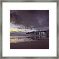 Fernandina Beach Pier Framed Print