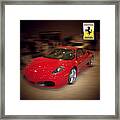 Ferrari F430 - The Red Beast Framed Print