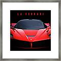 Ferrari Laferrari Framed Print