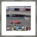 Ferrari Monaco Framed Print