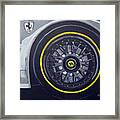 Ferrari Wheel Framed Print