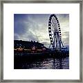Ferris Wheel - Seattle No.2 Framed Print
