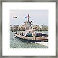 Ferry To Hatteras Framed Print