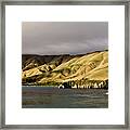 Ferry View Picton New Zealand Framed Print