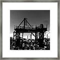 Ferry Workers Framed Print