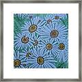 Field Of Wild Daisies Framed Print