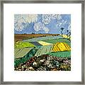 Fields To Gogh Framed Print