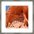 Fiery Stone - Valley Of Fire State Park Framed Print