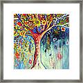 Fiesta Tree Framed Print