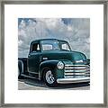 Fifty-one Chevy 3100 Framed Print