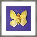 Fiona Butterfly Framed Print