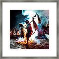 Fire Dance Framed Print