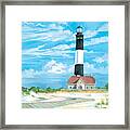 Fire Island Lighthouse Framed Print