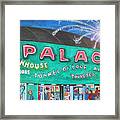Fireworks At The Palace Framed Print