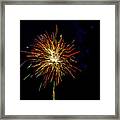 Fireworks Framed Print