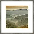 First Day Of Fall Highlands Framed Print