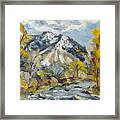 First Snow Steamboat Springs Colorado Framed Print