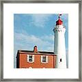 Fisgard Lighthouse Framed Print