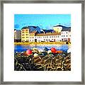 Wall Art Fish Buoys Claddagh Galway Ireland Framed Print