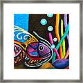 Fish On Parade Framed Print