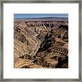 Fish River Canyon - 3 Framed Print