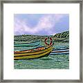 Fishermen's Wharf Framed Print