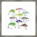 Fishing Is Fly No3 Framed Print