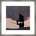 Fishing Framed Print