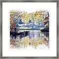 Fishing The Magothy Framed Print
