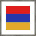 Flag Of Armenia Framed Print