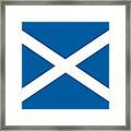 Flag Of Scotland Framed Print