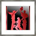 Flamenco Dancers Framed Print