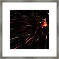 Flash Point Framed Print