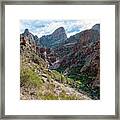 Flat Iron Framed Print