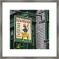 Flea Powder Framed Print