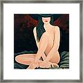 Flesh On Fur Framed Print