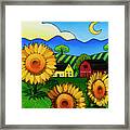 Fleur Du Soleil Framed Print