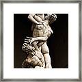 Florence - Rape Of The Sabine Women Framed Print