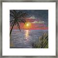 Florida Sunset Framed Print