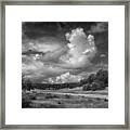 Florissant Fossil Bed Np Colorado Bnw Img_8508 Framed Print