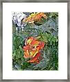 Flowers An  Abstract Impression! Framed Print