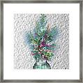 Flowers Study Two Framed Print