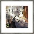 Fly Rod And Vest Framed Print