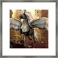 Flying Pegasus Framed Print