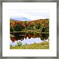 Foggy Day In Vermont Framed Print