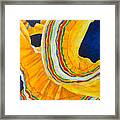 Folklorica In Yellow Framed Print