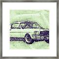 Ford Shelby Mustang Gt350 - 1965 - Sports Car 3 - Automotive Art - Car Posters Framed Print